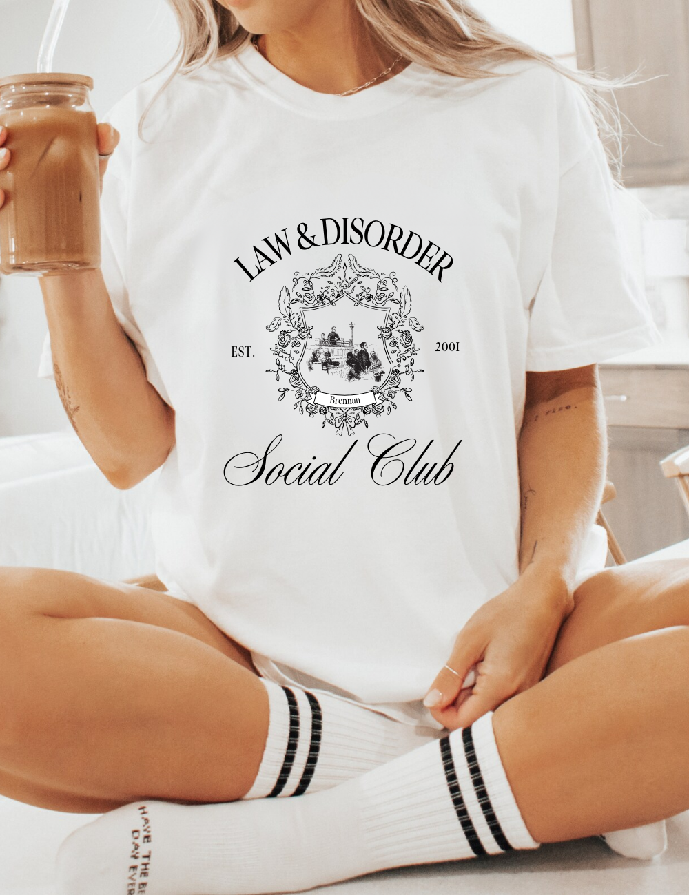 Law and Disorder Social Club Tee