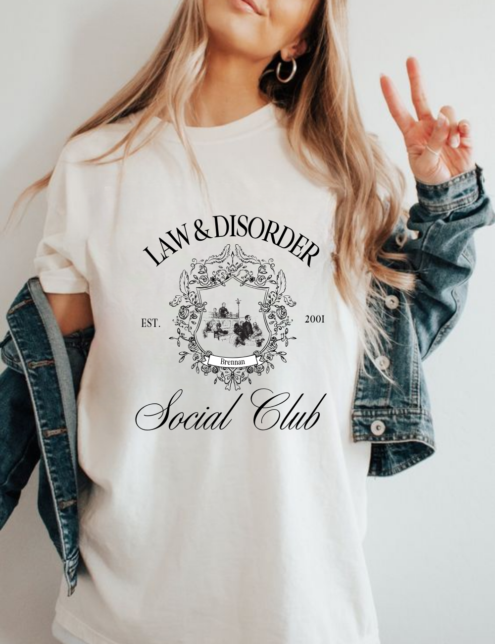 Law and Disorder Social Club Tee