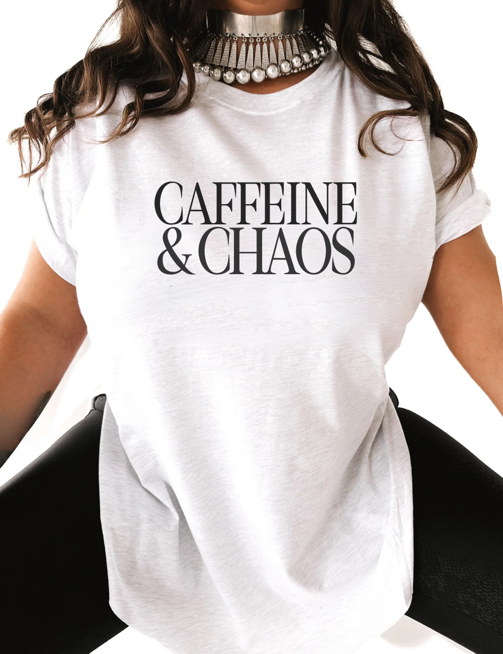 Caffeine and Chaos Tee