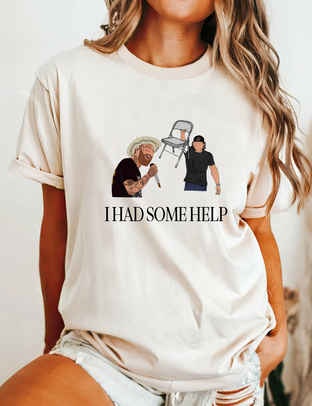 I Had Some Help Morgan Wallen T-Shirt