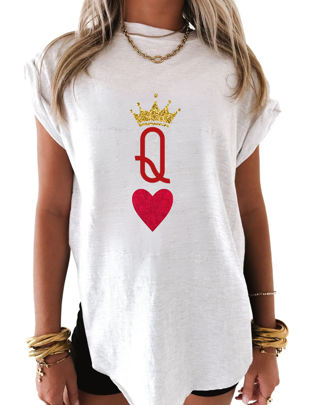 Queen Of Hearts Tee