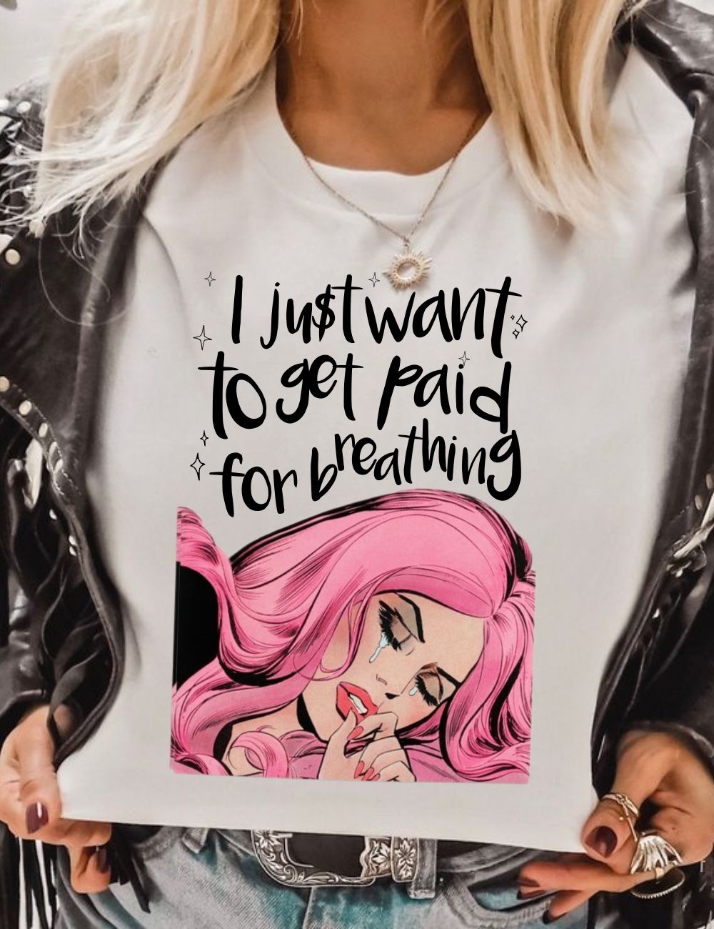 Paid For Breathing Tee