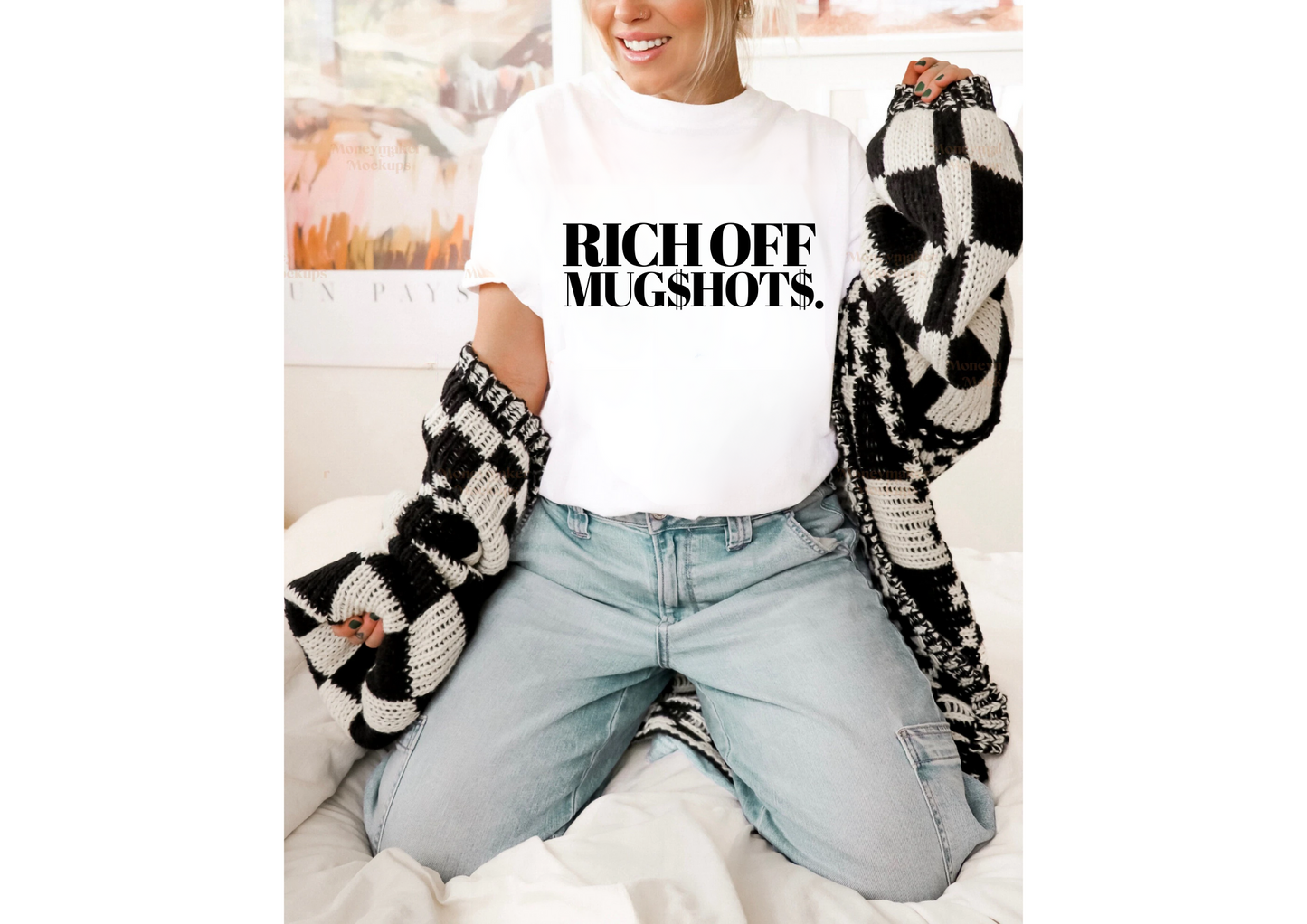 Rich Off Mugshots Tee